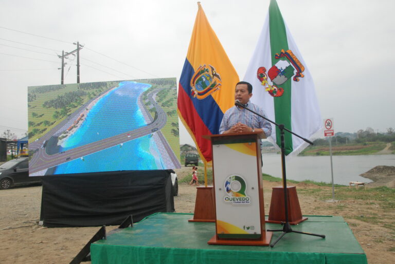 Inicia la construcción del cuarto puente para el cantón Quevedo