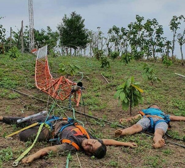 Dos personas muerten tras caer de una antena de internet mientras realizaban trabajos