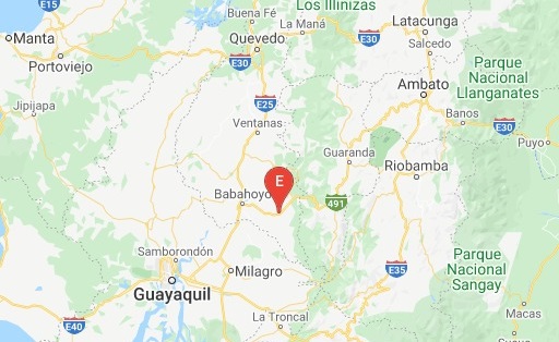 Un temblor de 3,79 en la escala de Richter sacudió a Babahoyo