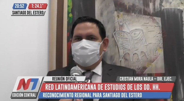 El Dr. Cristian Mora Naula trasciende fronteras con ODR Centro de Mediación