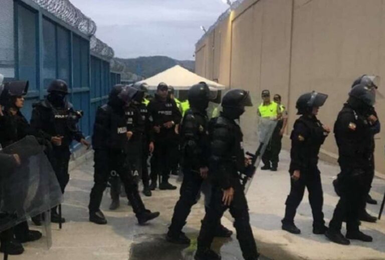 500 policías ingresaron a la Penitenciaría para restablecer el orden