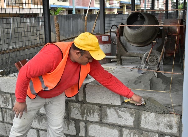 Avanza la construcción del nuevo mercado de mariscos en Babahoyo