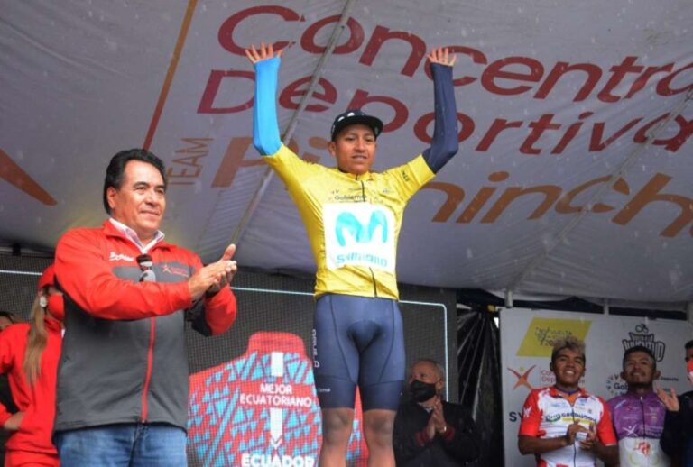 Lenin Montenegro se impuso en la quinta etapa de la Vuelta al Ecuador
