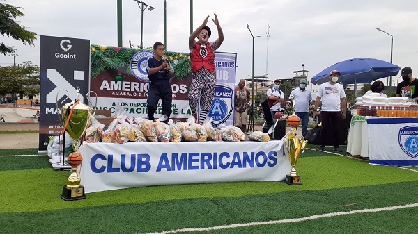 Club Americanos agasajó a deportistas con discapacidad de Los Ríos