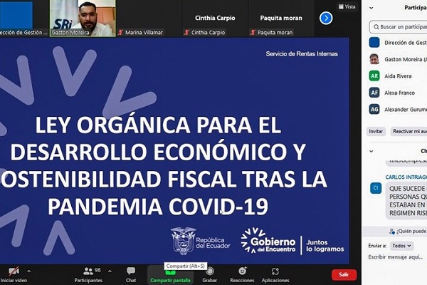 Emprendedores riosenses fueron participes de una capacitación virtual