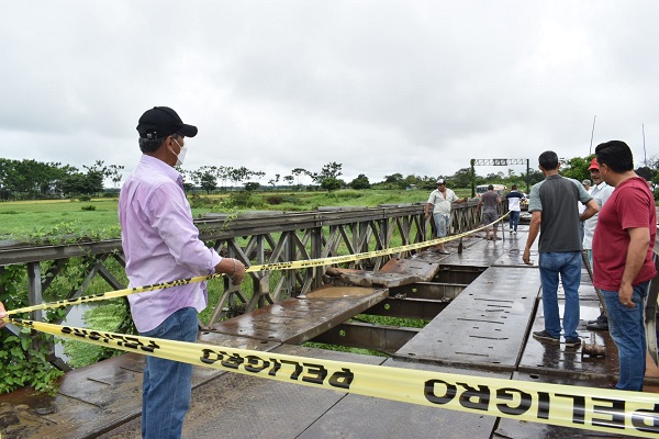 Cierran temporalmente el puente Arenillas – Isla Bejucal