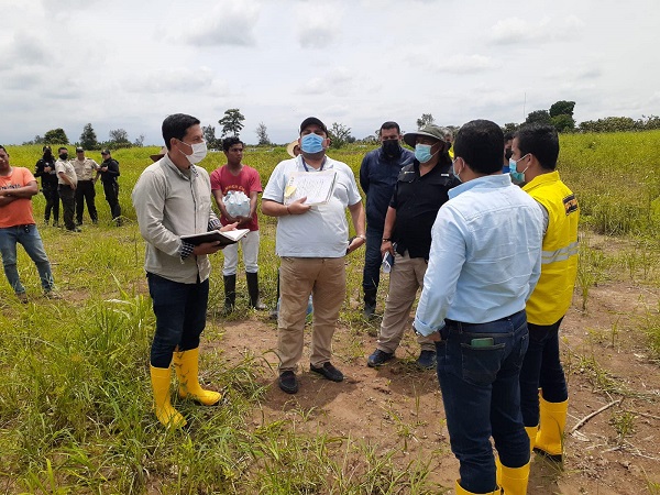 Prefectura de Los Ríos realiza actividades de Regularización en haciendas