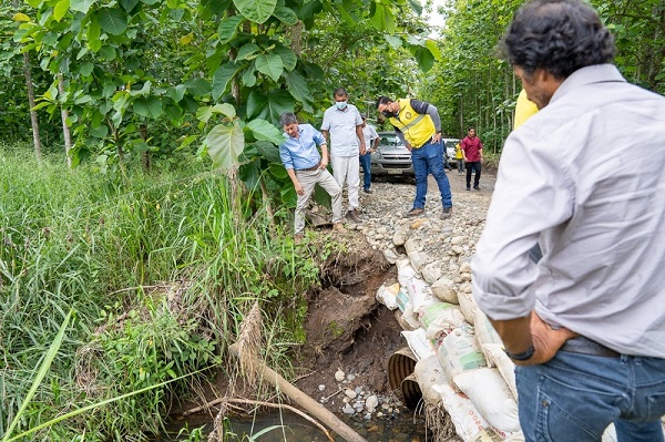 En Vinces y Palenque también se ejecutan obras por parte de la Prefectura de Los Ríos