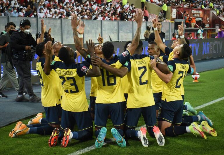 Ecuador sube dos puestos en la clasificación mundial, liderado por Bélgica