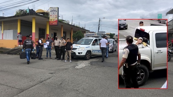 Persecución policial en Quevedo terminó en balacera que dejó dos heridos