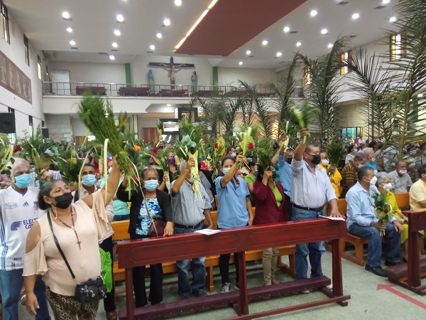 Cronograma de actividades de Semana  Santa en la Iglesia Central de San José