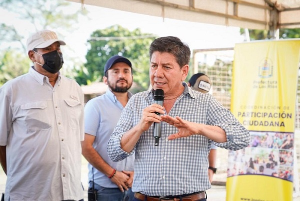 Prefectura de Los Ríos anunció inicio de trabajo de asfaltado en San Juan