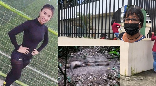 Familiares de joven desaparecida hicieron barrido para encontrar algo que permita identificar si osamenta hallada pertenece o no a Sandy García