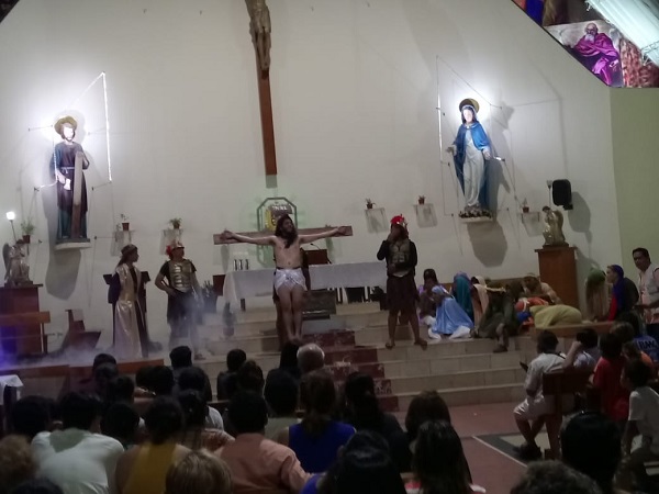 Quevedo: En Iglesia San José se presentará la obra de teatro que recrea la muerte de Jesucristo