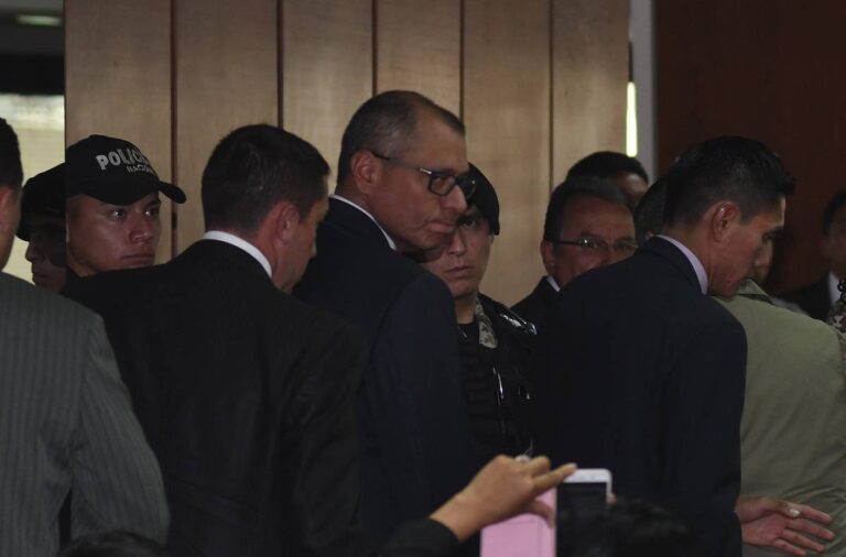 Anularon el último habeas corpus del expresidente Jorge Glas, deberá seguir en prision