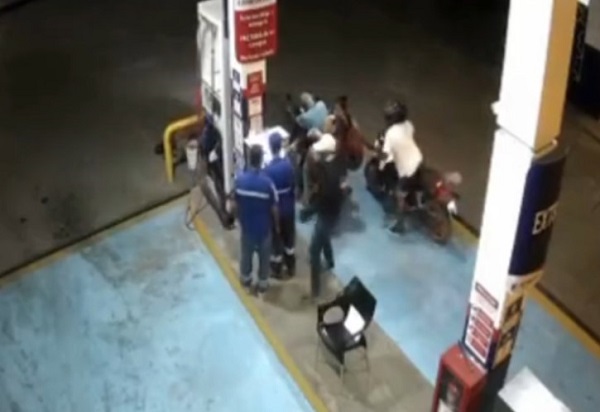 Cámaras de seguridad registraron asalto en gasolinera de Mocache