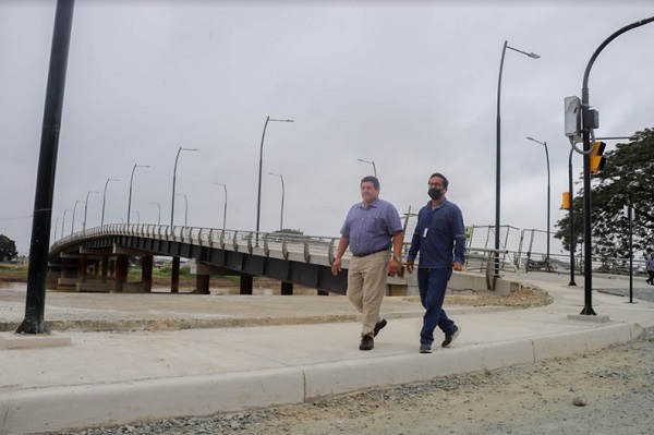 Puente Babahoyo – El Salto a pocos días de inaugurarse