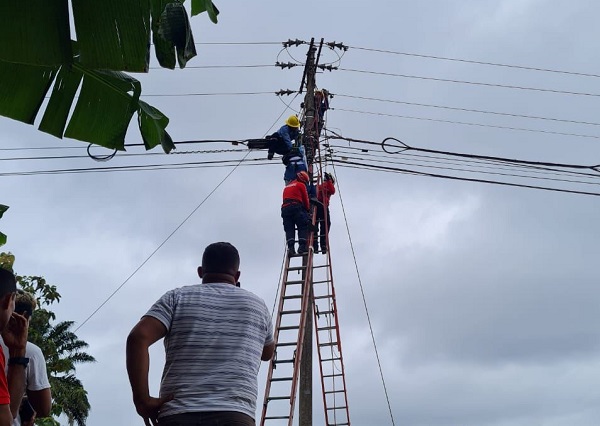 Buena Fe: Trabajador de internet falleció por una descarga eléctrica