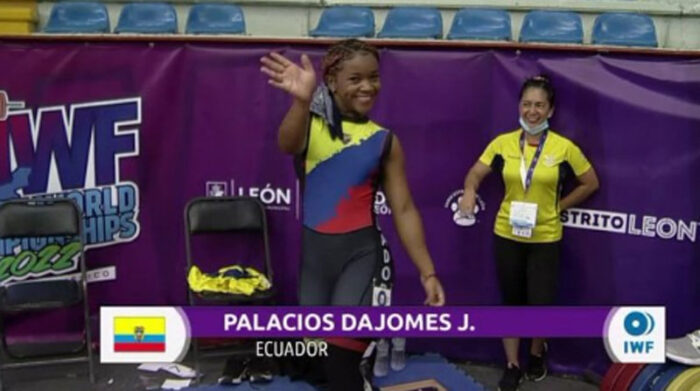 Jessica Palacios Dajomes gana oro en Mundial juvenil de pesas