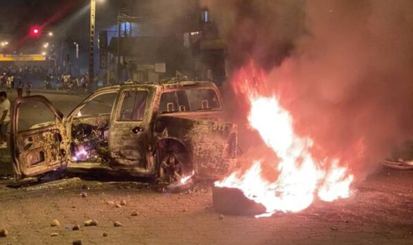 PARO NACIONAL: Descontrol total en Puyo en medio de manifestaciones