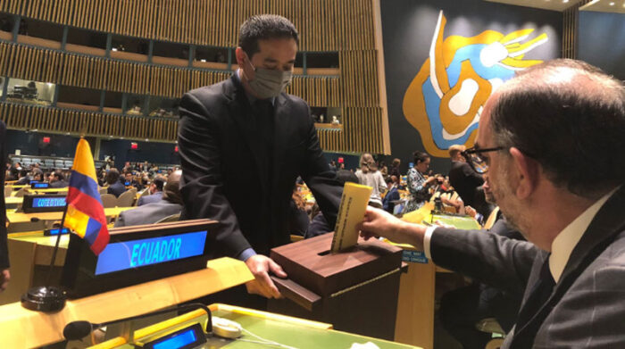 Ecuador ingresa al Consejo de Seguridad de la ONU