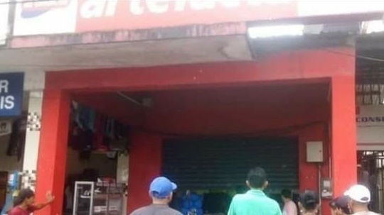 Puebloviejo: Pillos asaltaron en un comedor y luego un local de electrodomésticos