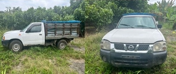 Policía Nacional logra recuperar una camioneta robada en Mocache