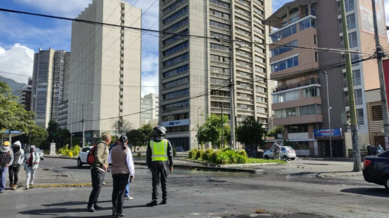 Paro Nacional: Las calles de Quito lucen sin manifestantes   