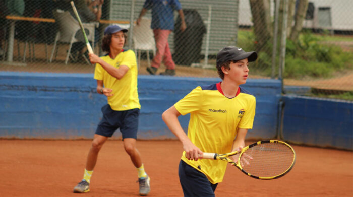 Ecuador lidera el grupo B del clasificatorio al Mundial Sub 14 de tenis