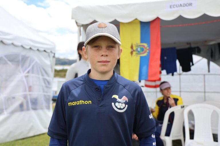 ¡Histórico! Con 11 años gana medalla de oro para Ecuador. Se trata de Jonas Koreiva