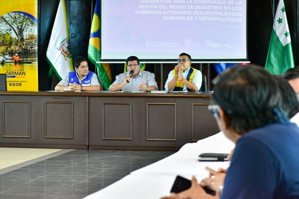 Babahoyo, el primer cantón de la zona 5 en conformar un Sistema de Gestión de Riesgo