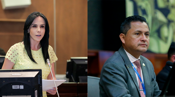 Marcela Holguín y Darwin Pereira, nuevos vicepresidentes de la Asamblea