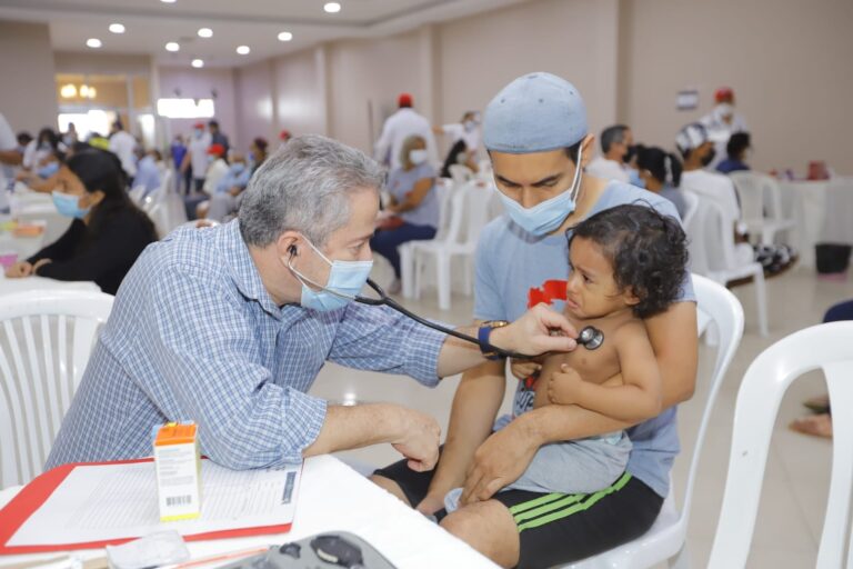 Más de 600 personas fueron atendidas en la brigada médica “Convoy de la Salud”