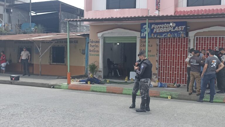 Enfrentamiento deja dos muertos y dos heridos en El Pital 1 de Quevedo