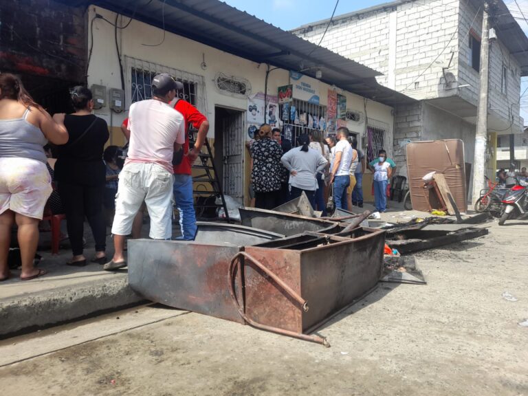 Dos menores se salvaron de morir quemados gracias a un vecino en Babahoyo