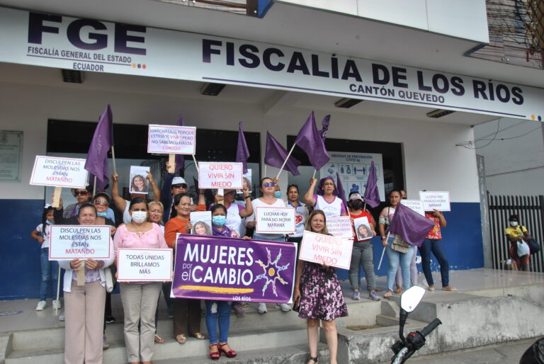 Las mujeres dijeron ¡Alto a los feminicidios!