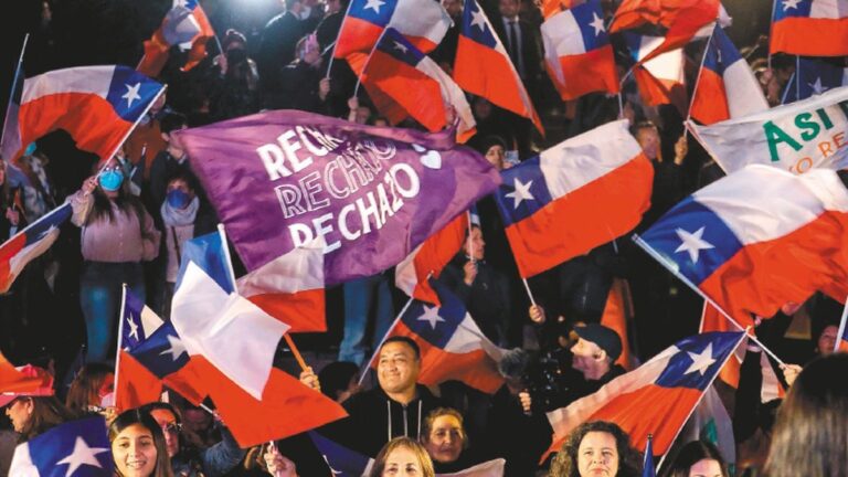 Chile rechaza ampliamente el proyecto de una Nueva Constitución
