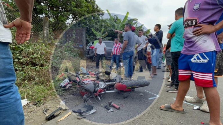 Quevedo: Joven murió en un accidente de tránsito en Cañalito