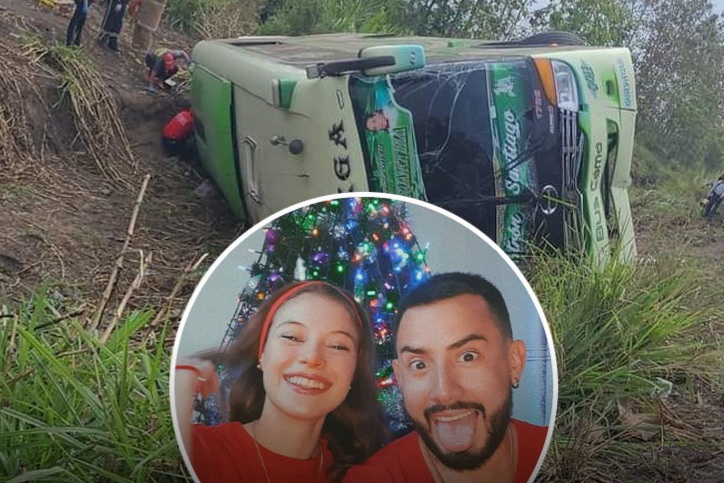 Una pareja de enamorados no pudo celebrar su tercera Navidad, ambos murieron en un accidente de tránsito en Guayas