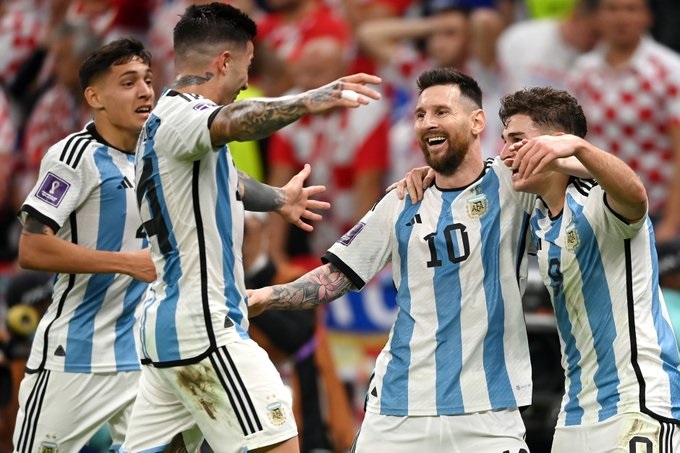 Argentina venció 3 – 0 a Croacia y pasó a la final del Mundial de Qatar 2022