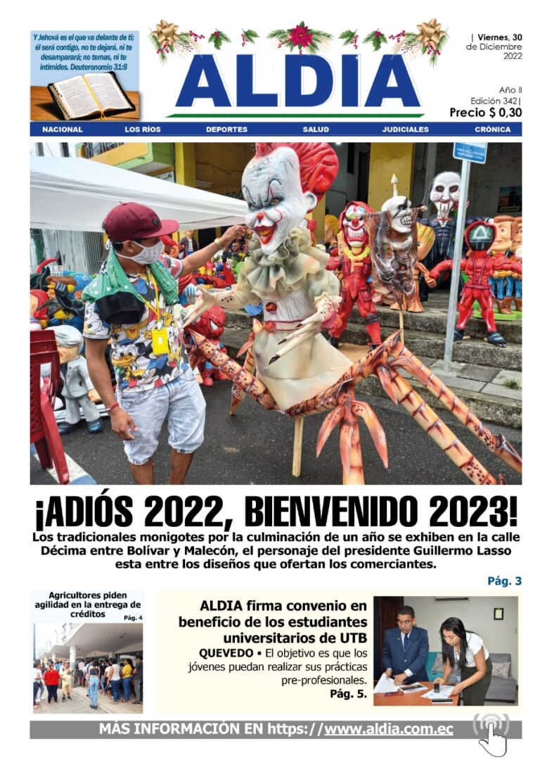 Edición del 30 de diciembre del 2022: ¡Adiós 2022, bienvenido 2023!
