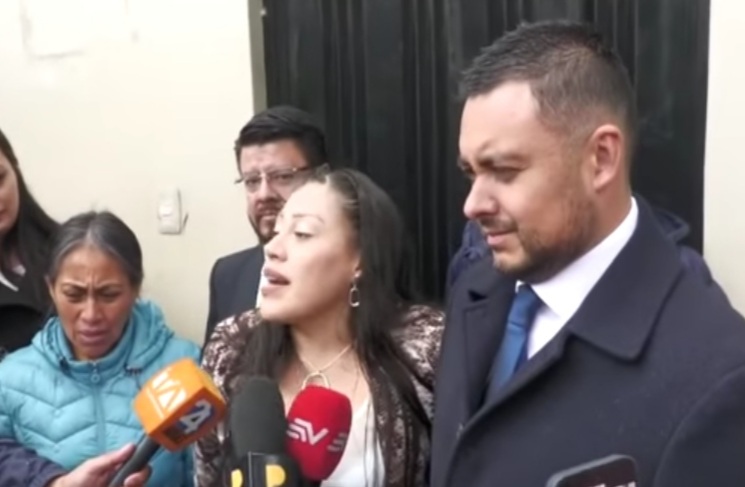 Caso Bernal: la cadete Joselyn Sánchez salió de la cárcel de Chillogallo, en Quito