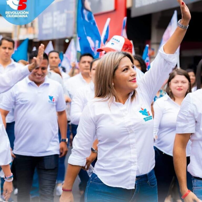 Elecciones 2023: Diana Anchundia la alcaldesa del cantón Buena Fe