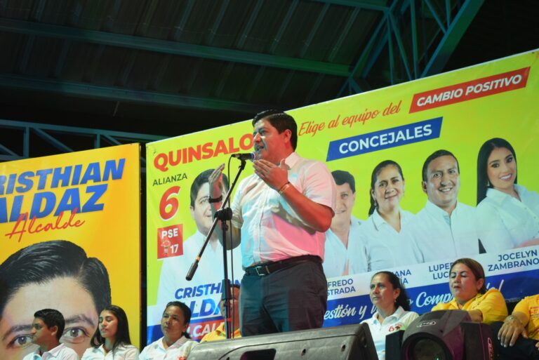 Elecciones 2023: Cristhian Aldaz es el nuevo alcalde de Quinsaloma