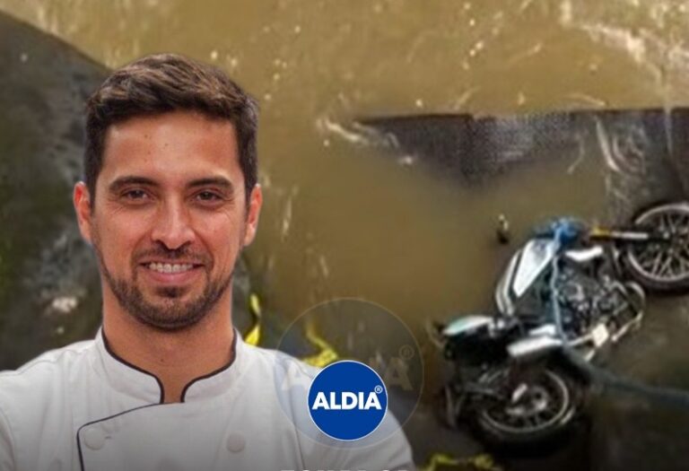 Ganador de Masterchef Ecuador se salvó de morir al caer su moto por un puente