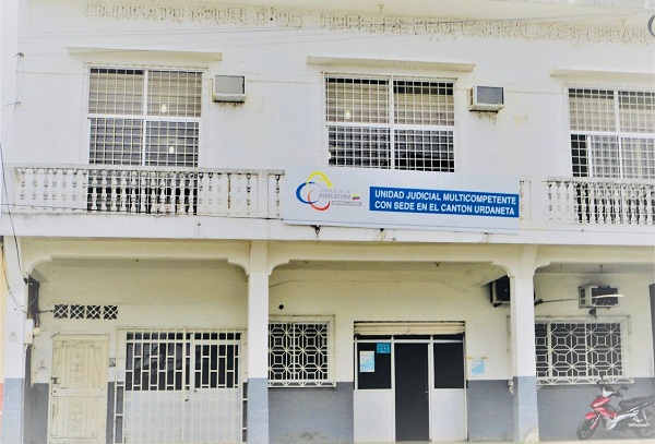 Unidad Judicial Multicompetente de Urdaneta fue ‘visitada’ por delincuentes