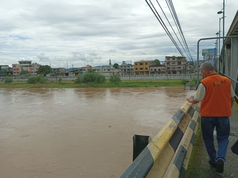 Río Quevedo es monitoreado constantemente en etapa invernal
