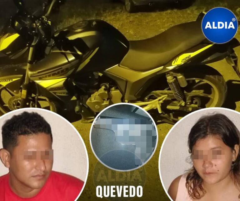 Quevedo: Una pareja fue detenida en la Ruta del Río