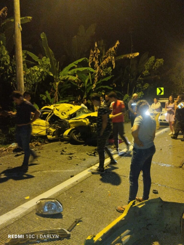 Accidente de tránsito deja víctima mortal en Manabí