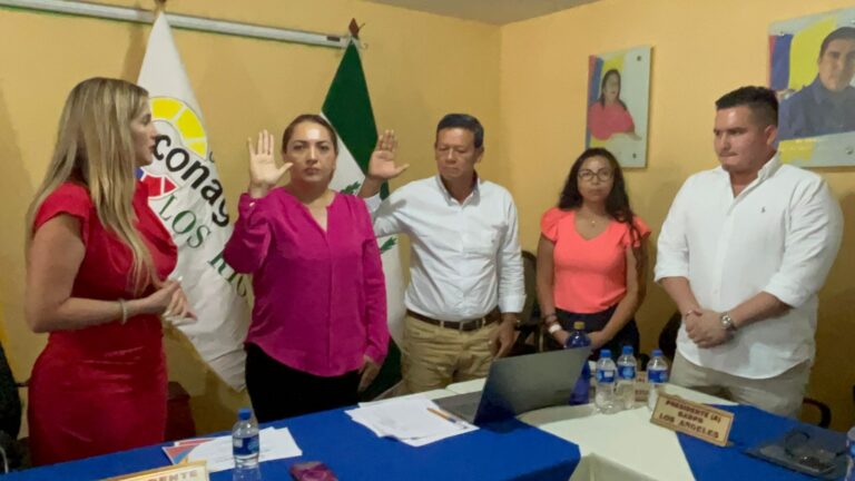 Julia Quintana, fue elegida presidenta de Conagopare Los Ríos